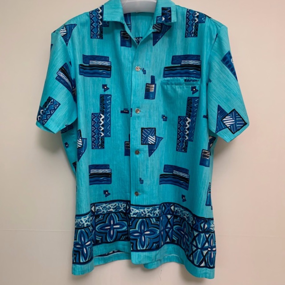 Holo-Holo 1950s Vintage Cotton Hawaiian Shirt L